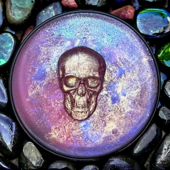 Death Metal Cupcake Wickless Candle: Chocolate Cherry Absinthe Scent - Picture 3 of 8